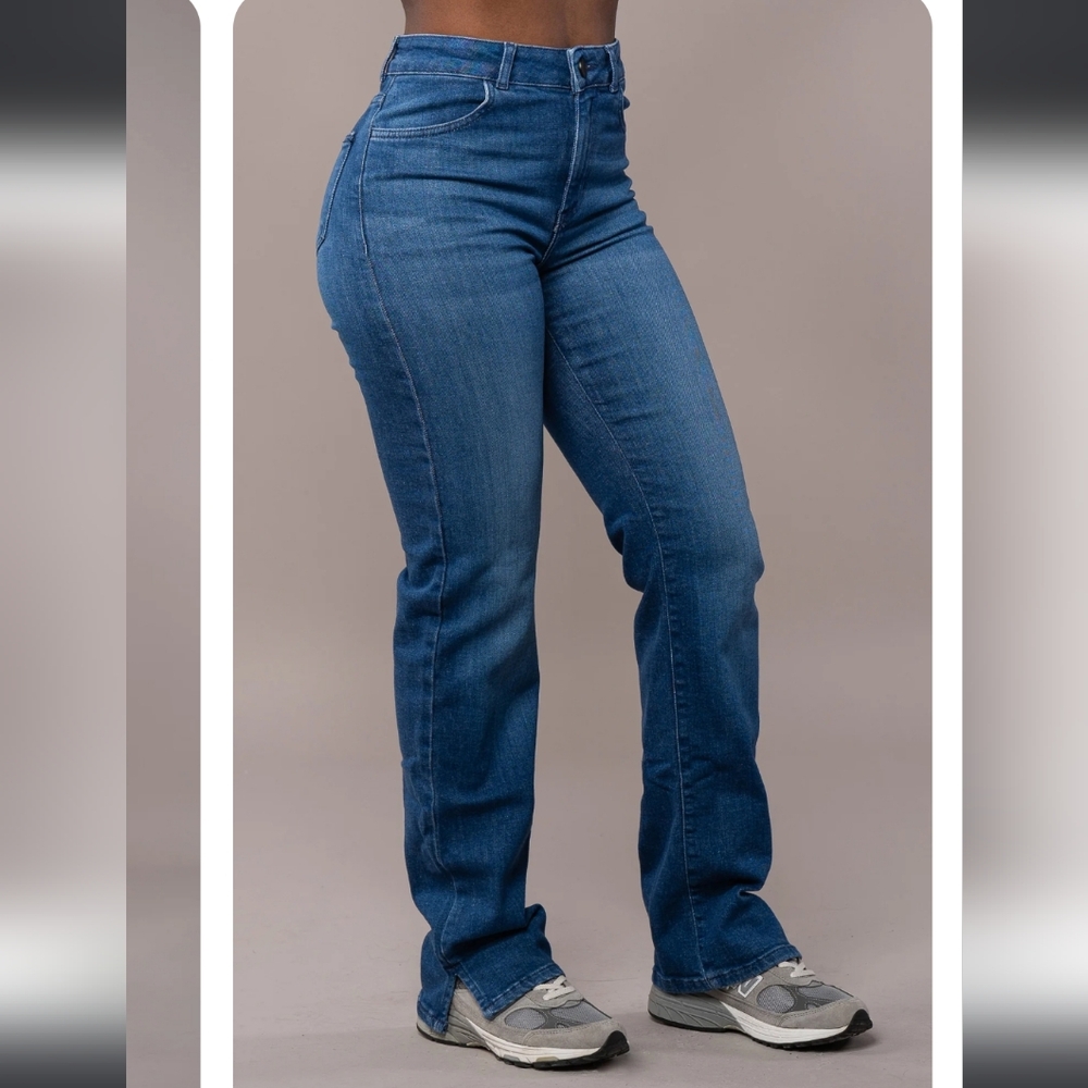 Fitjeans Straight Leg Azure Blue - Picture 2 of 6